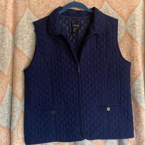 Zip up vest